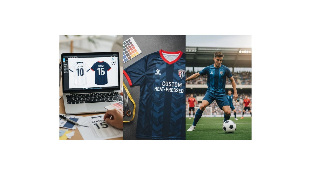 The Anatomy of Custom Team Soccer Jerseys: From Concept to Kickoff