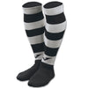 Joma Zebra II Soccer Socks (4 pack) - Black / White