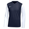Men Nike DRI-FIT US LS Tiempo Premier II Jersey - Navy / White