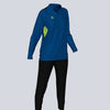 Hummel Ladies Authentic PL Full Zip Tracksuit - Royal / Lime / Black