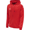 Hummel Core XK Full Zip Hoodie - Red / White