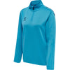 Hummel Ladies Core XK Half Zip Jacket - Blue Danube / Navy