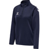 Hummel Ladies Core XK Half Zip Jacket - Navy / White
