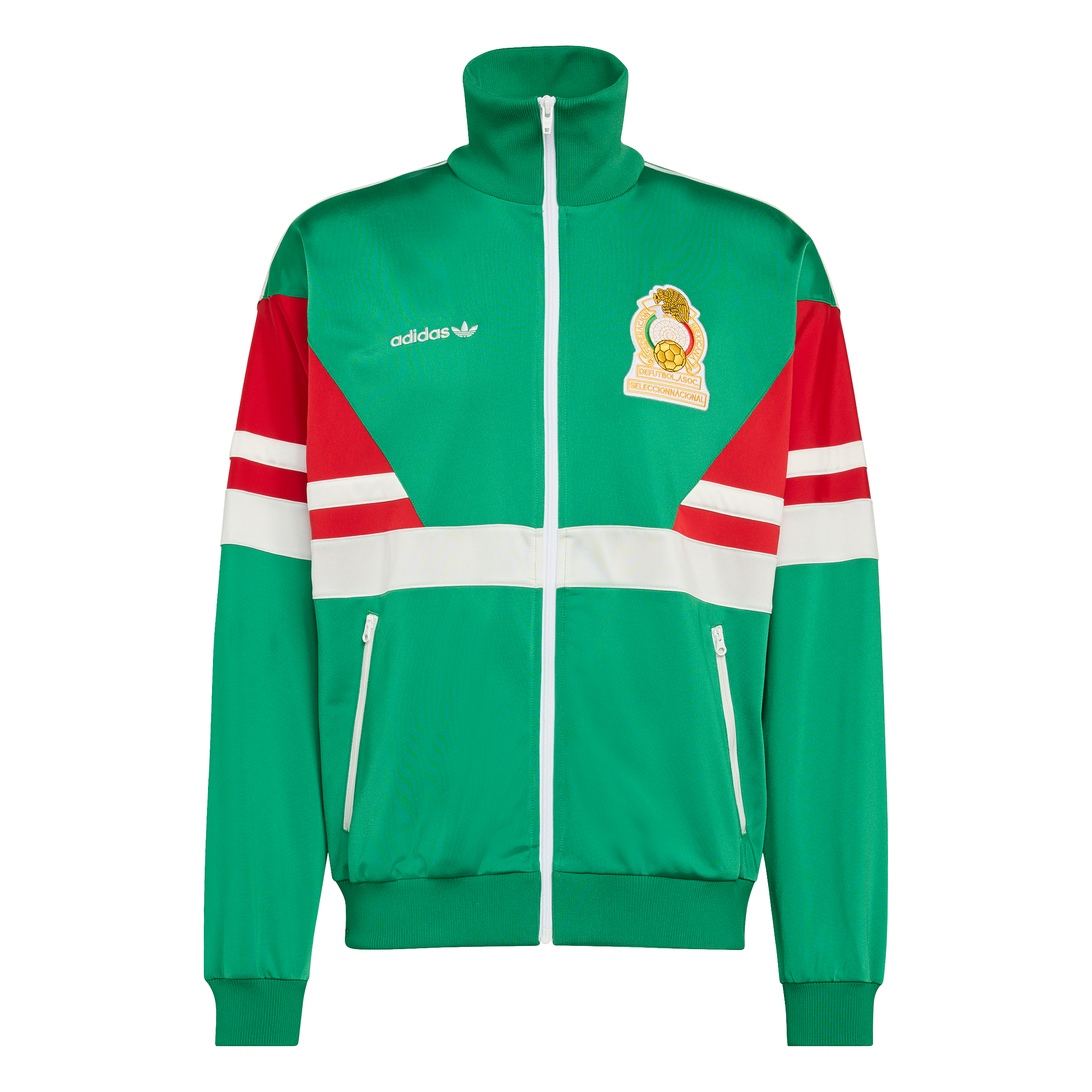  トラックジャケット XL ホワイト/グリーン/レッド Adidas Mexico Track Jacket 1986 | The Soccer Factory