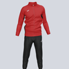 Joma Danubio II Tracksuit - Red / Black