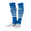 Joma Premier II Footless Soccer Socks (4 pack) - Royal / White
