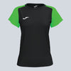 Joma Women's Academy IV Jersey - Black / Fluorescent Green