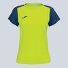 Joma Women's Academy IV Jersey - Fluorescent Yellow / Navy