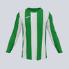Joma Inter Long Sleeve Jersey - Green / White