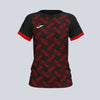 Joma Women's Supernova III Jersey - Black / Red