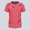Joma Tiger III Jersey - Fluorescent Coral / Black