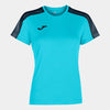 Joma Ladies Academy III Jersey - Fluorescent Turquoise / Black