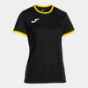 Joma Women's Combi Premium Jersey - Black / Yellow