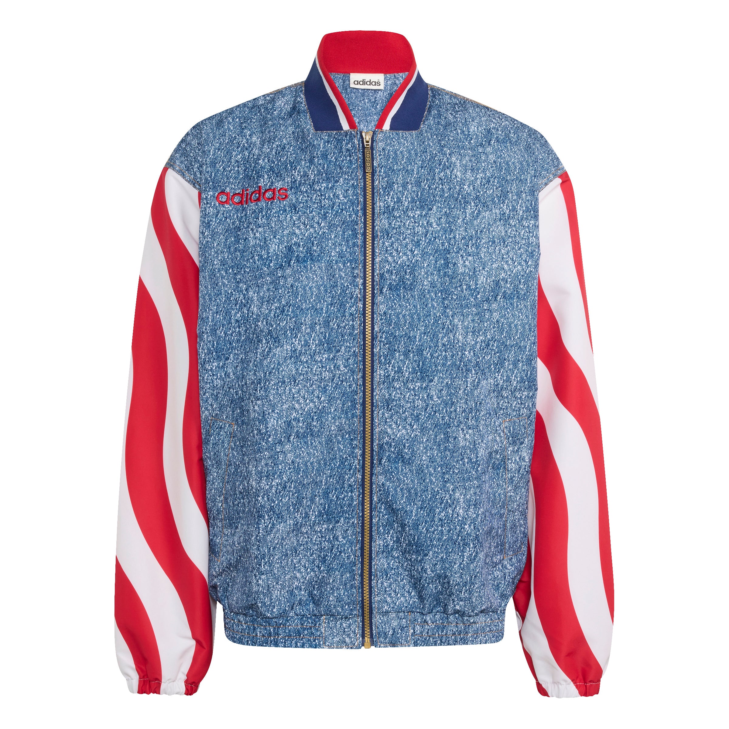Adidas USA 94 Denim Graphic Track Top
