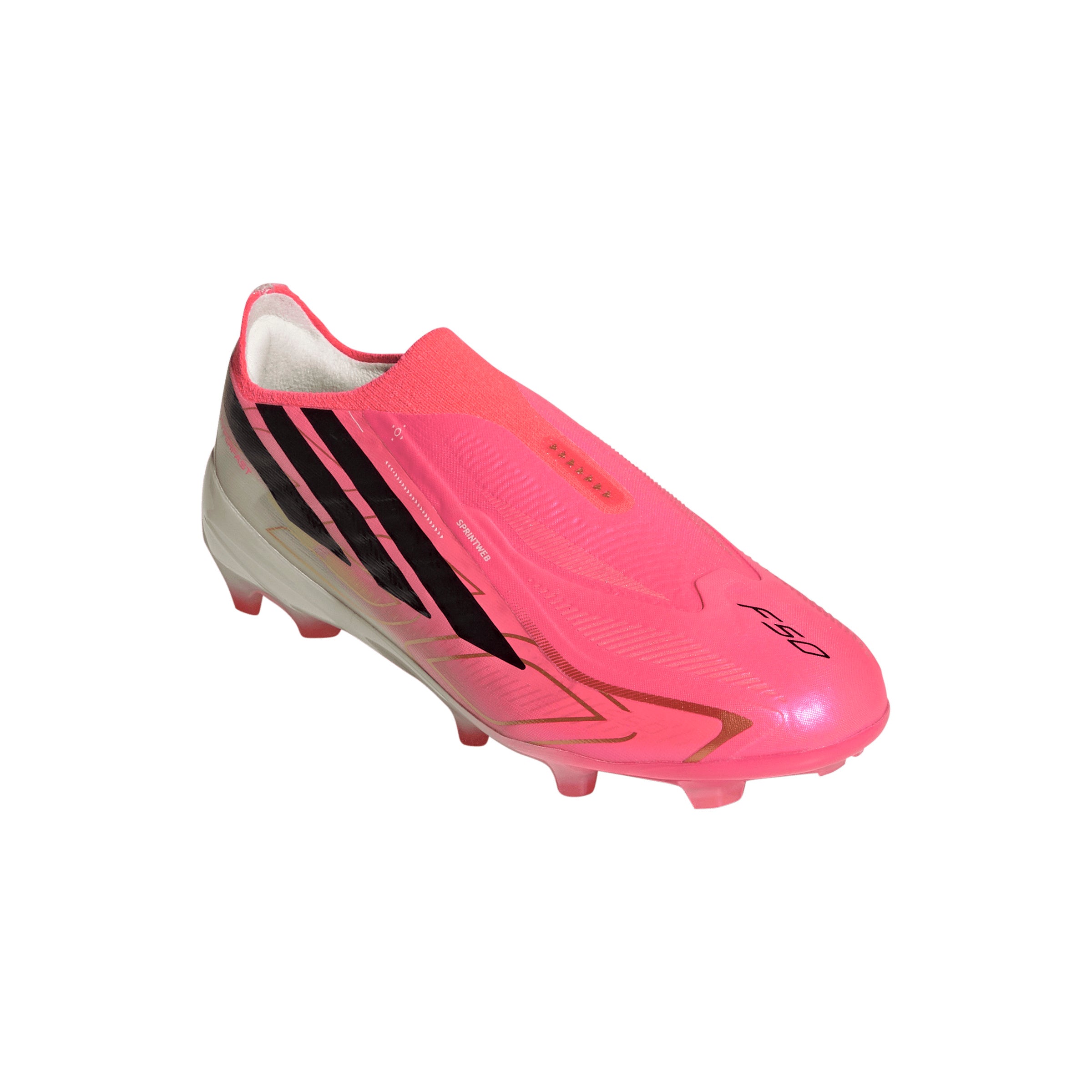 Adidas F50 Hyperfast Elite Laceless FG J | The Soccer Factory