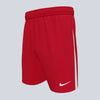 Nike Dri-Fit League Knit III Short - Red / White