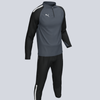 Puma Quarter Zip Team Liga 25 Training Suit - Grey / Black