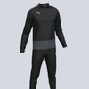 Puma Quarter Zip Team Goal Training Suit - Black / Black
