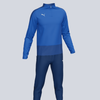 Puma Quarter Zip Team Goal Training Suit - Royal / Navy
