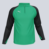 Puma Quarter Zip Team Liga 25 Training Jacket - Green