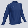 Puma Women's Quarter Zip Team Liga 25 Training Jacket - Navy