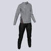 Puma Ladies TEAM GOAL Tracksuit - Grey / Black