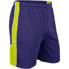 Champro Header Short - Purple / Neon Yellow