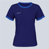 Nike Women's Academy 25 SS Jersey - Navy / Royal / White