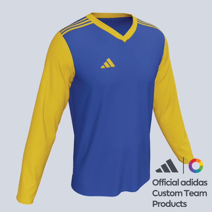 Adidas yellow long sleeve on sale