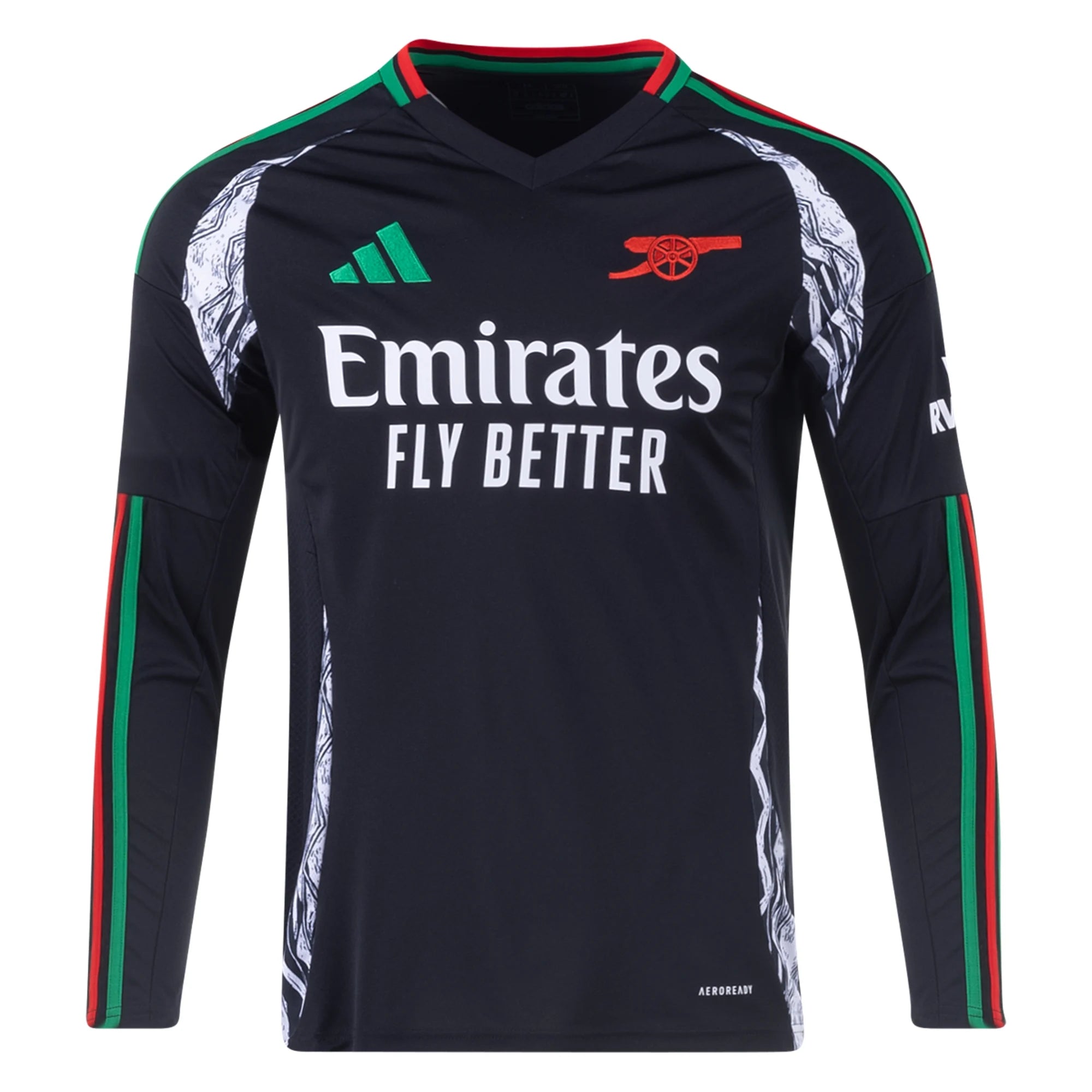 Long sleeve arsenal away jersey on sale