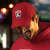 Challenge "Shield" Golf Cap - Red