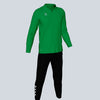 Hummel Core XK Half Zip Tracksuit - Green / Black