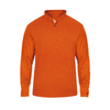 Badger Tonal Blend 1/4 Zip Jacket - Burnet Orange