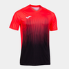 Joma Tiger IV Jersey - Fluorescent Coral / Black