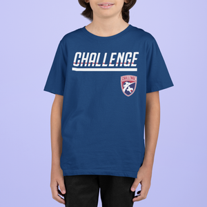 Youth Navy "Challenge Soccer 2" Tee