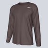 Nike Dri-Fit Legend LS Tee - Carbon Heather