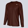 Nike Dri-Fit Legend LS Tee - Dark Cinder