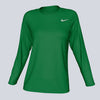Nike Ladies Dri-Fit Legend LS Tee - Apple Green