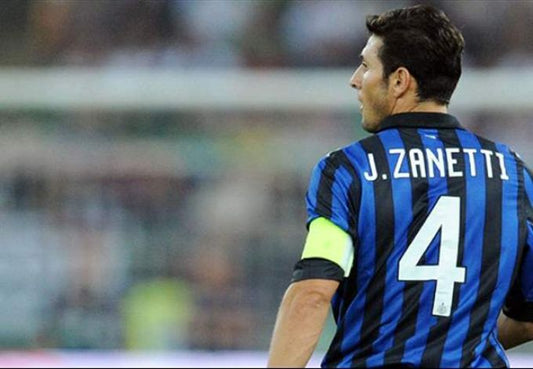 zanetti retired shirt number