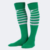 Joma Premier II Soccer Socks (4 pack) - Green / White