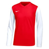 Men Nike DRI-FIT US LS Tiempo Premier II Jersey - Red / White