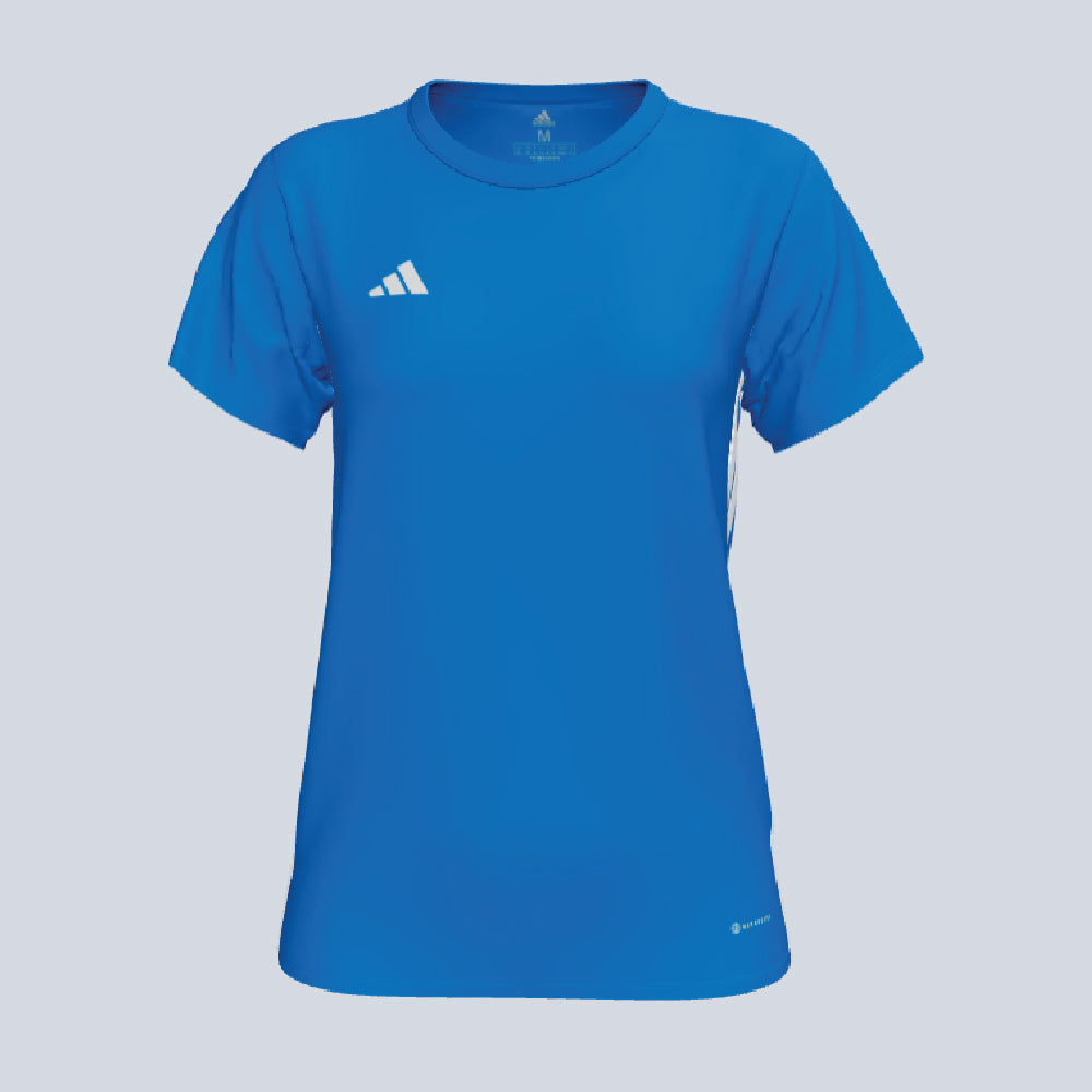 royal blue adidas shirt womens