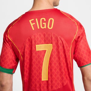 Luis Figo Portugal 2004 Reissue Jersey