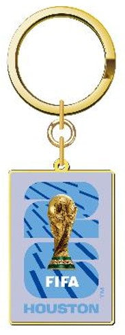 Houston 2D Host City Keychain
