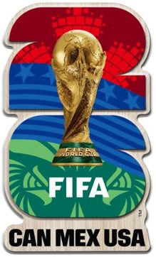 FIFA World Cup 2026 Layered Host Countries Magnet
