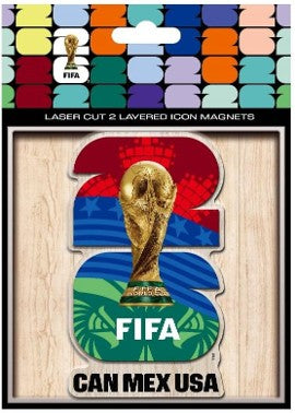 Layered Host Countries Magnet