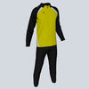 Hummel Unisex Lead 2 Half Zip Tracksuit - Yellow / Black