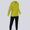 Hummel Ladies Authentic PL Full Zip Tracksuit - Yellow / Black