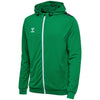 Hummel Authentic Full Zip Hoodie - Green / Dark Green