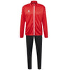 Hummel Full Zip Tracksuit - Red / Black